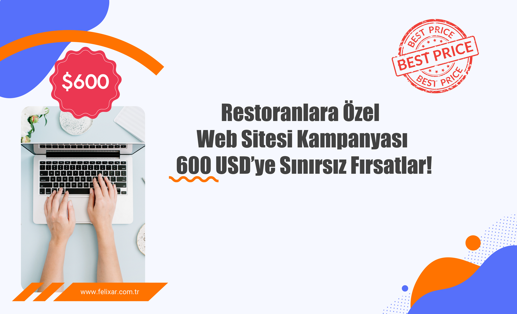 Restoranlara Özel Web Sitesi Kampanyası: 600 USD’ye Sınırsız Fırsatlar!